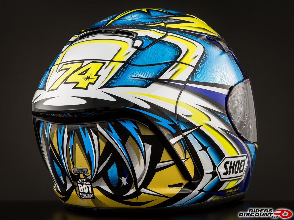 Shoei X-12 Daijiro Kato Memorial Helmet - Sponsors - Ohio