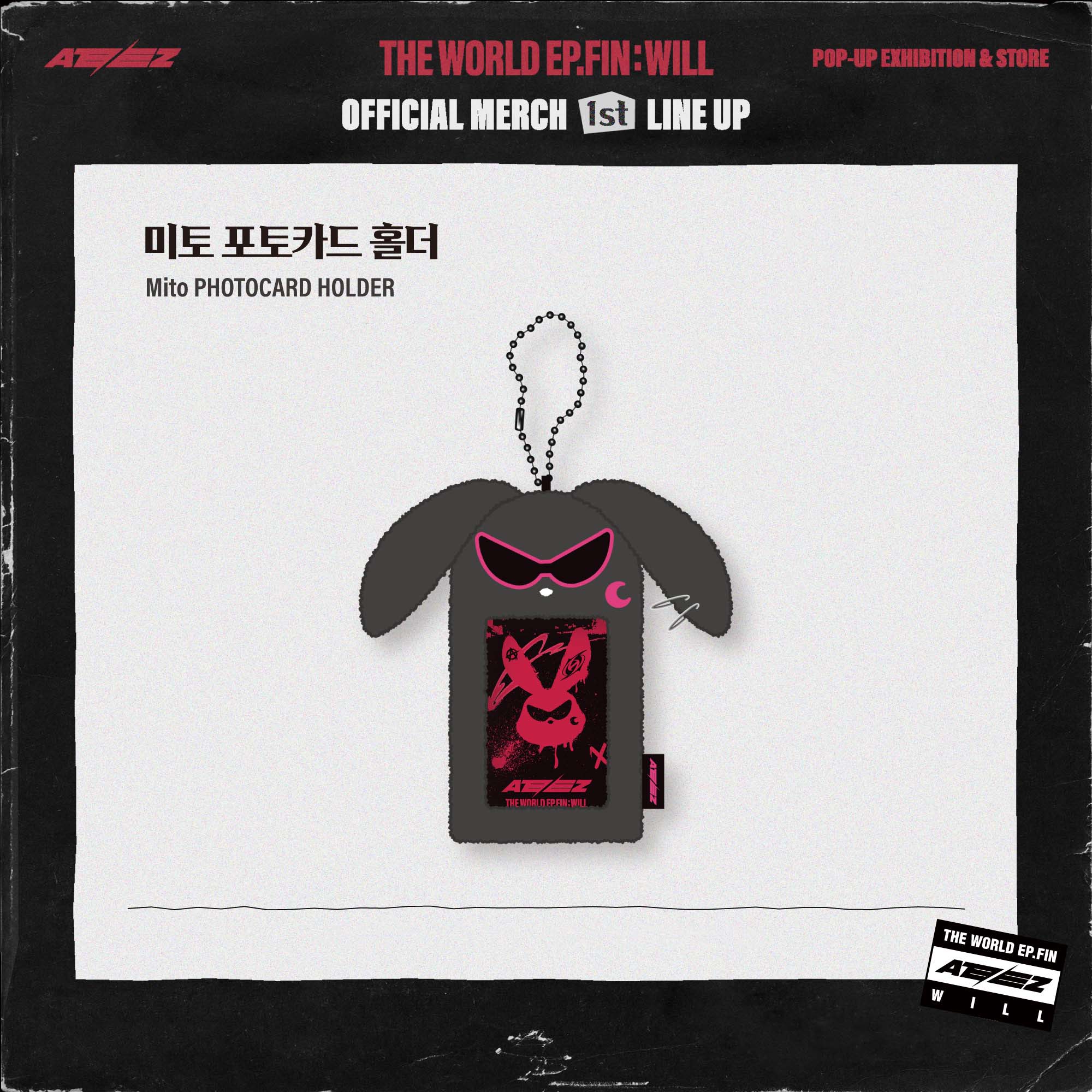 officialateezshop ATEEZ The World Ep.Fin : Will Pop-Up Store Mito