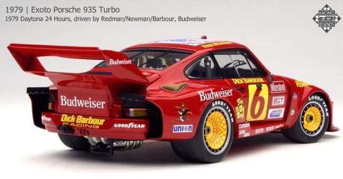 エグゾト 1/18 ポルシェ 935 ターボ Budweiser No.6 エグゾト 1/18