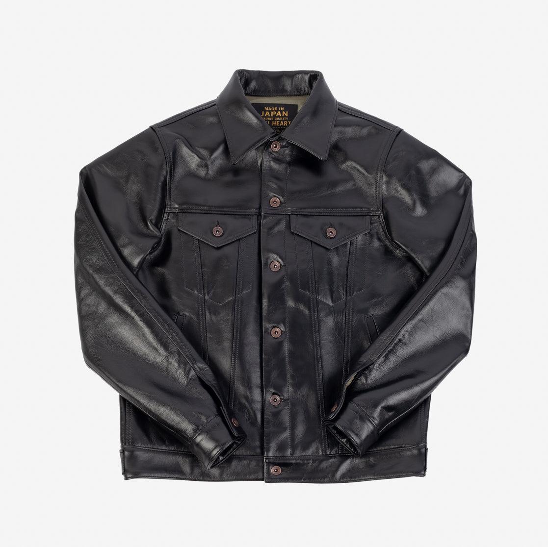 IHJ-64-BLK - Horsehide Modified Type III Jacket - Black – IRON