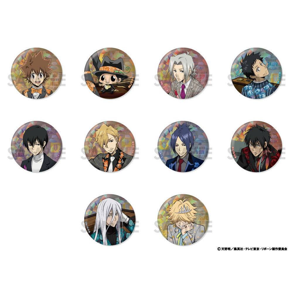 家庭教師ヒットマンREBORN! トレーディングホログラム缶バッジ-TRUNK