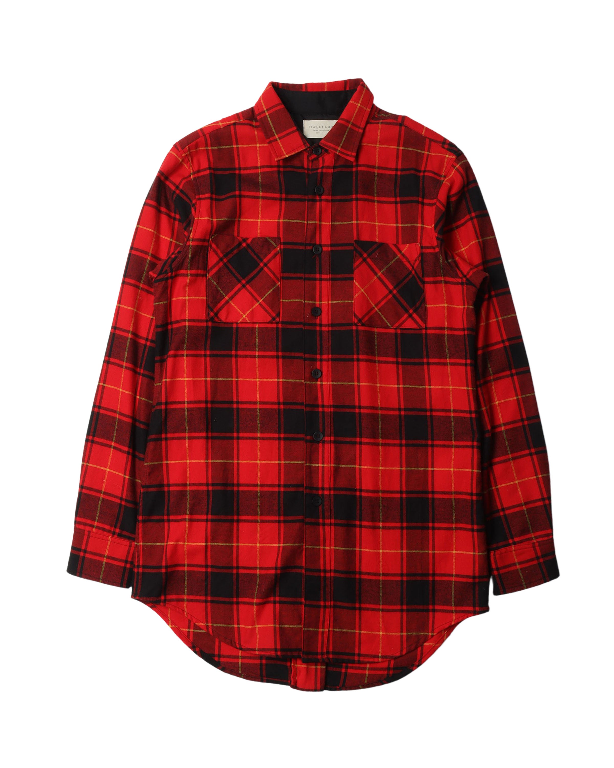 Fear of God Third Collection Back Zip Flannel Shirt – Justin Reed