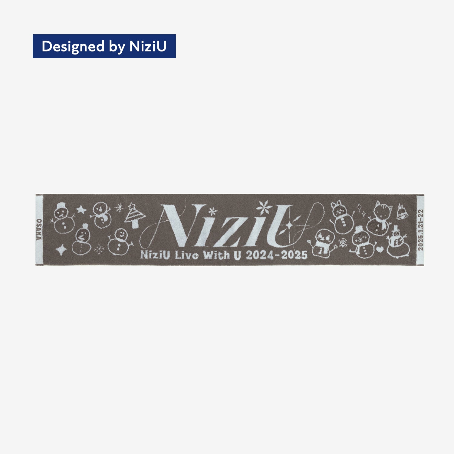 MUFFLER TOWEL【OSAKA】/『NiziU Live with U 2024-2025 “AWAKE