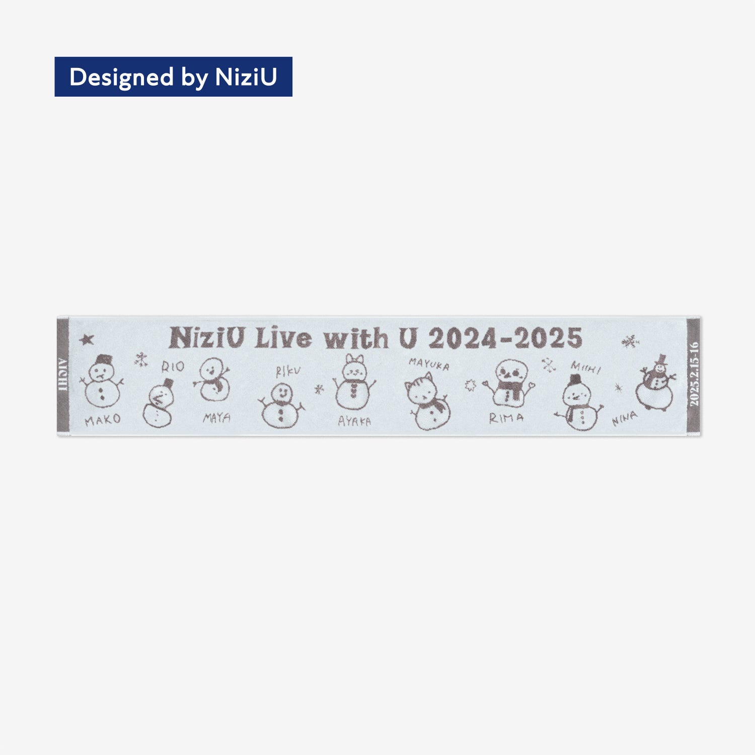 MUFFLER TOWEL【AICHI】/『NiziU Live with U 2024-2025 “AWAKE