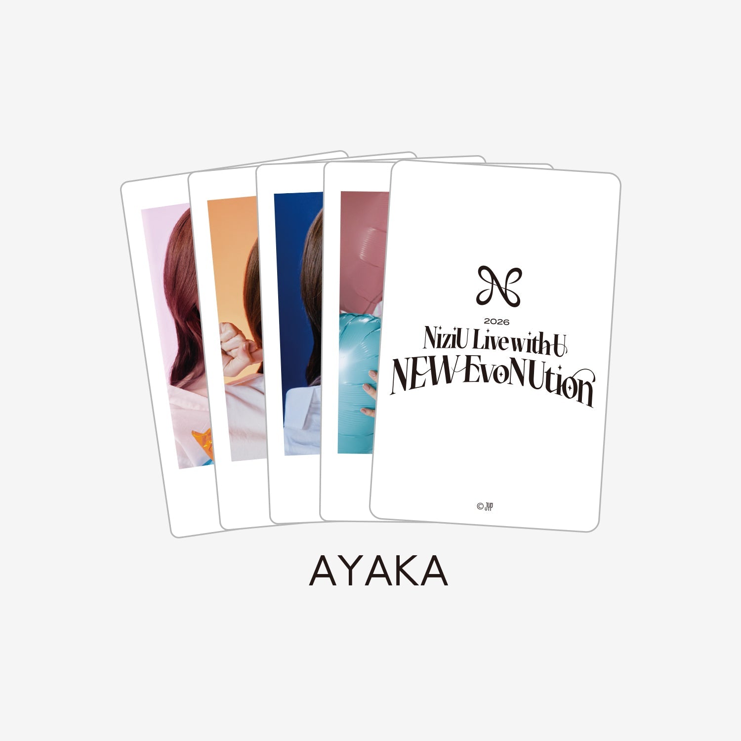 PHOTO CARD SET（4PIECES） - AYAKA / NiziU『Live with U 2026 “NEW