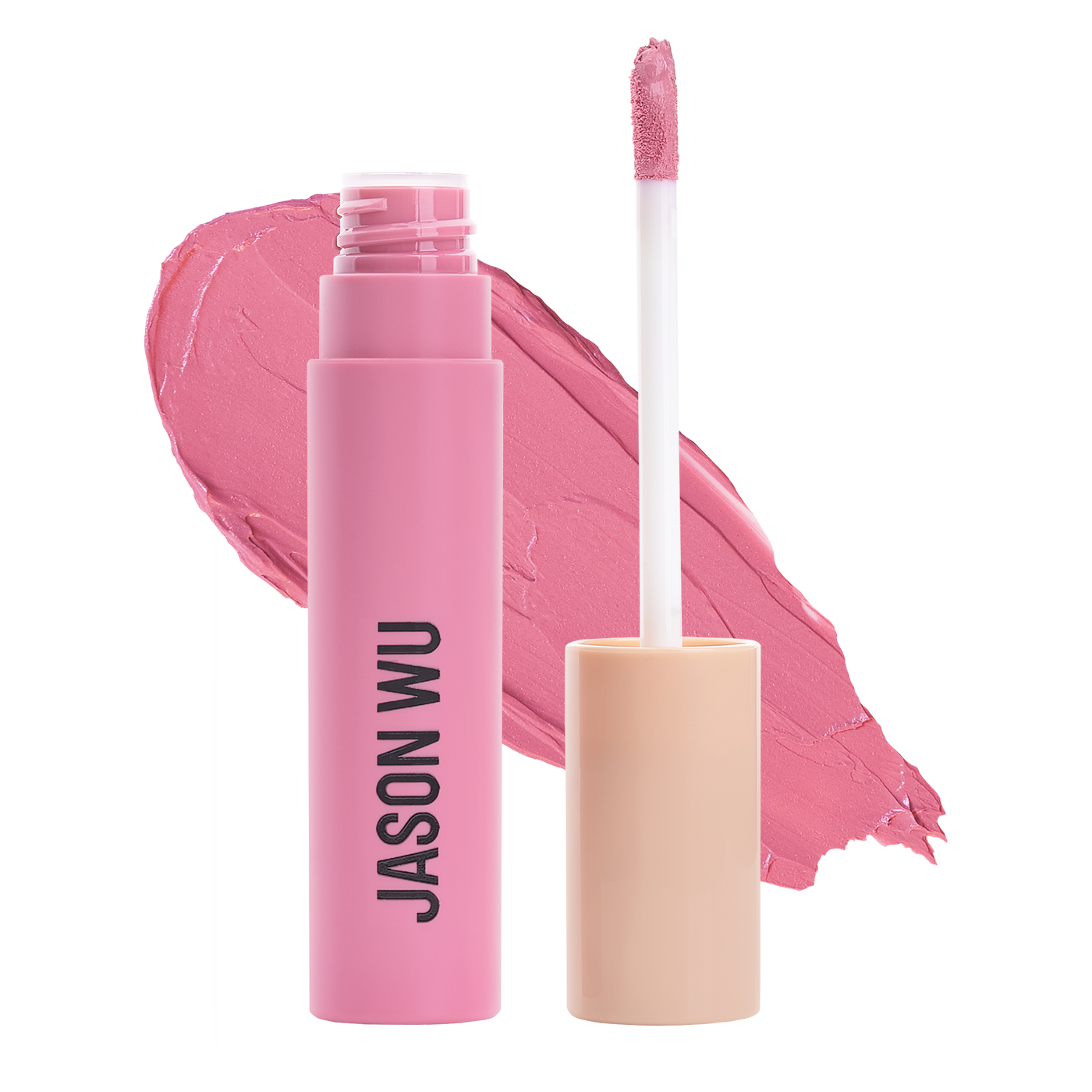 HONEY FLUFF 2-in-1 Matte Lip Cream | Pink Nude