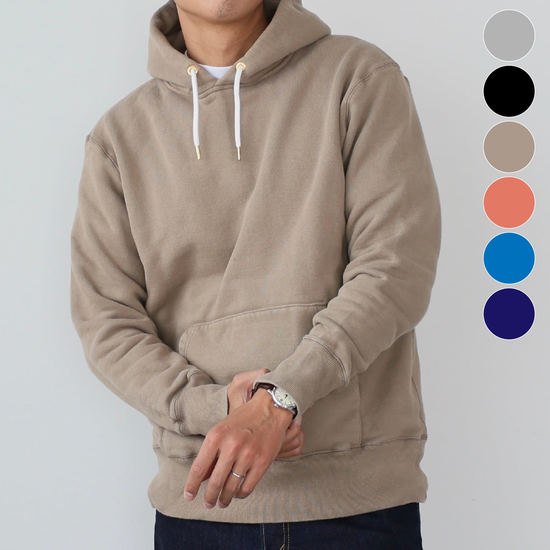 吊り編機でふっくら作られた