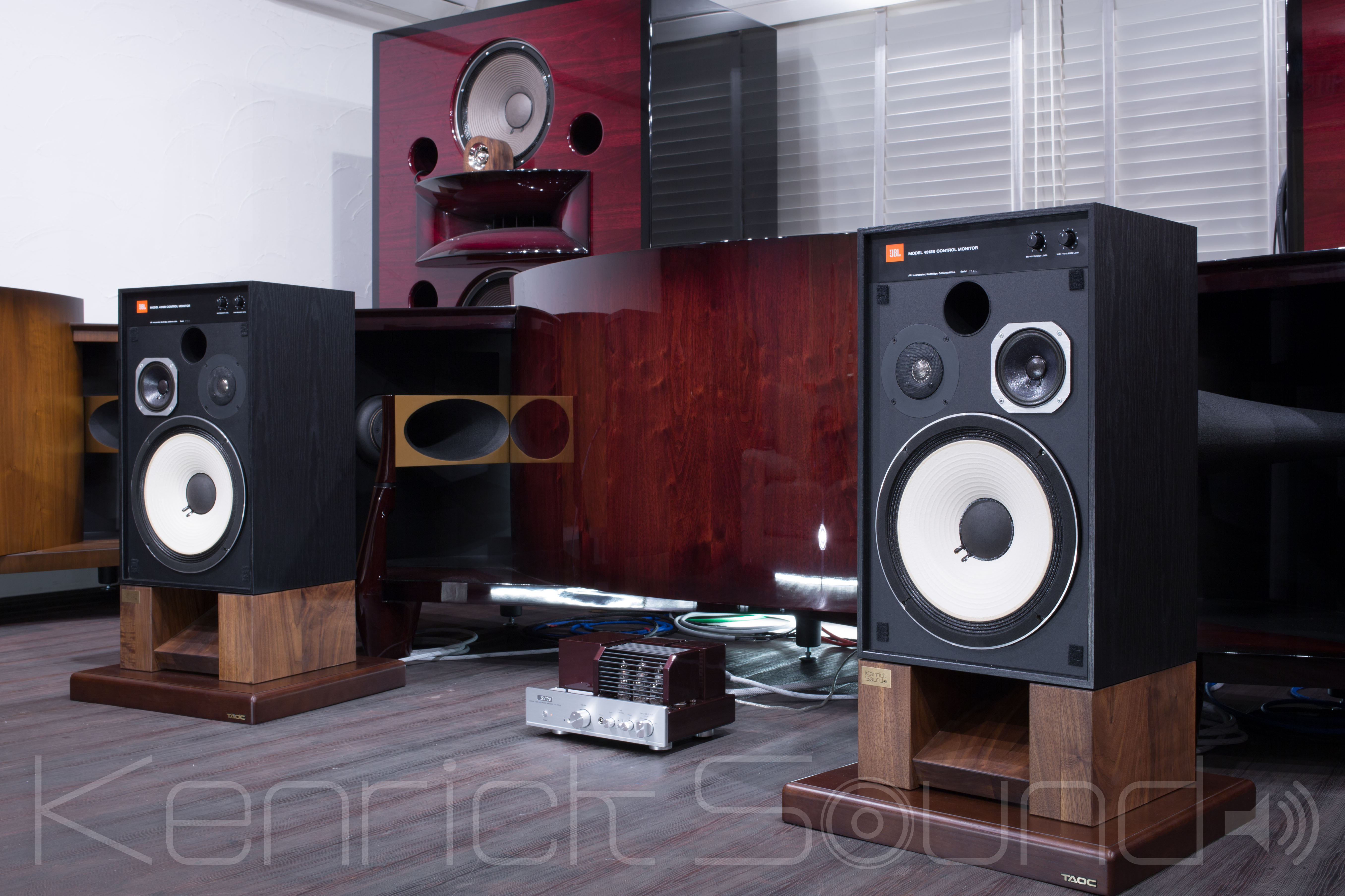 JBL 4312B スタジオモニター3wayスピーカー ケンリックメンテ品