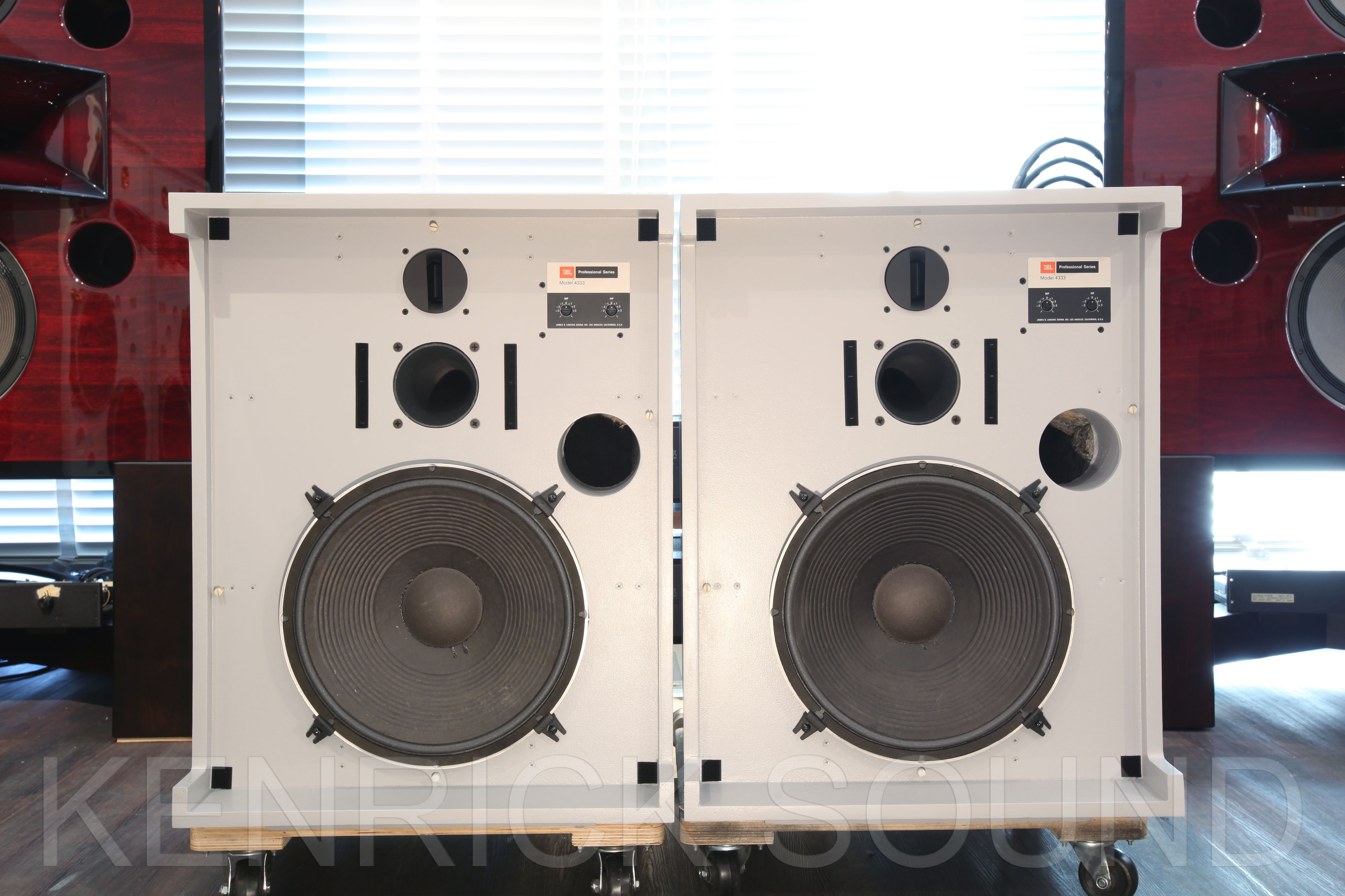 JBL 4333初期型アルニコモデル3wayモニターペア メンテ済 - ケンリック