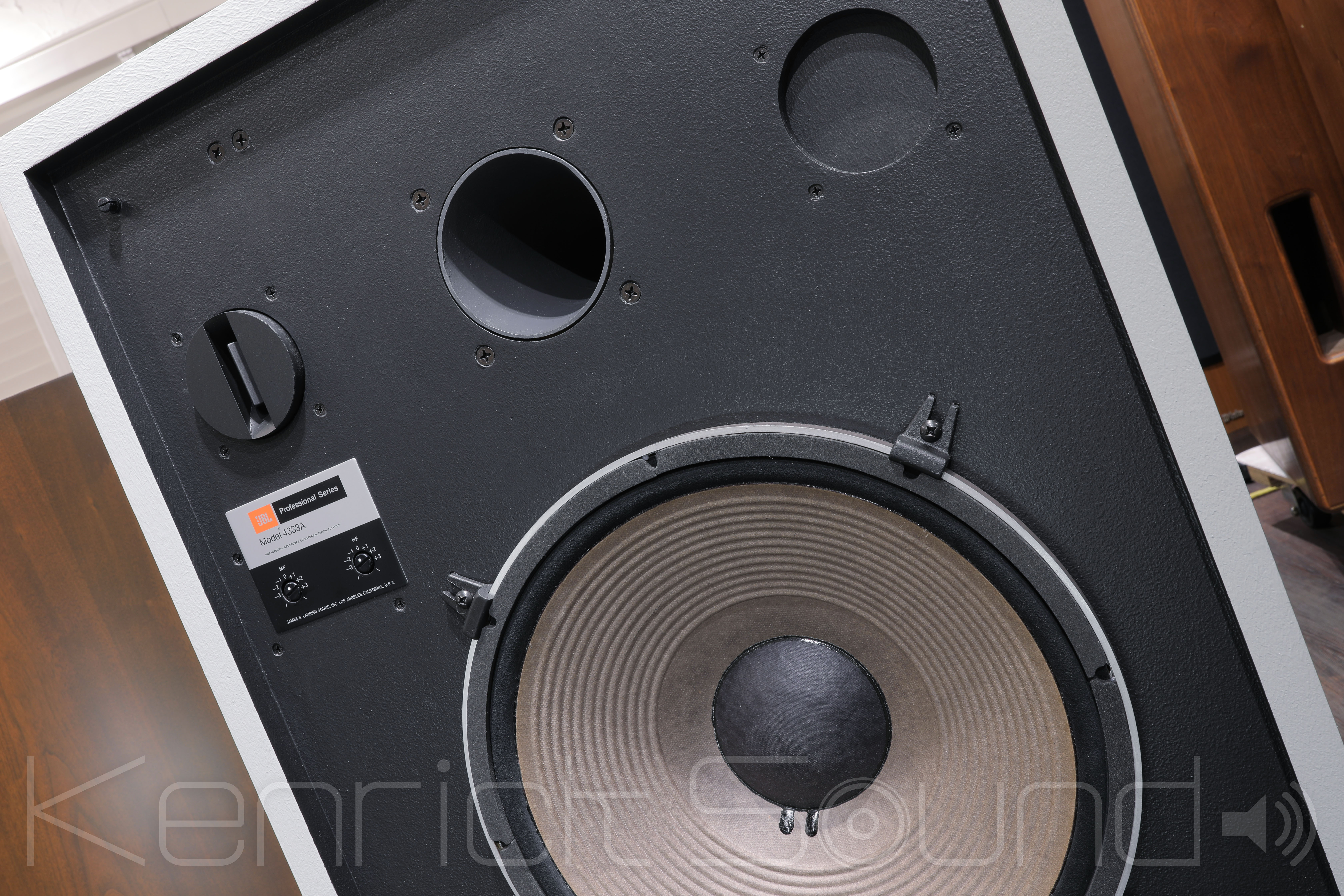 格別 JBL 4333A 新品コンデンサー MIL Spec セレクタースイッチ