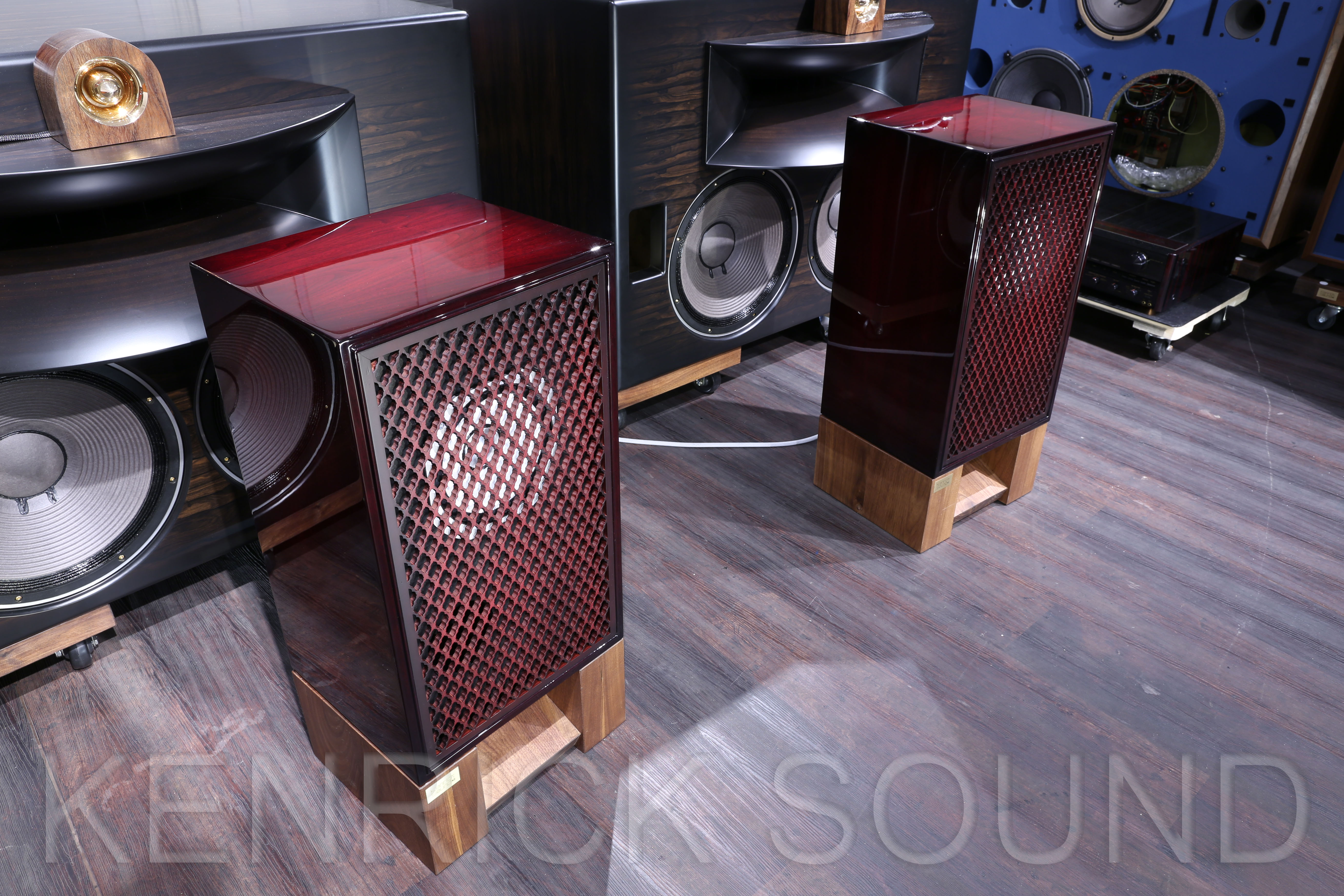 JBL SANSUI SP-LE8T MK2 アルニコ再着磁・マホガニーピアノ塗装