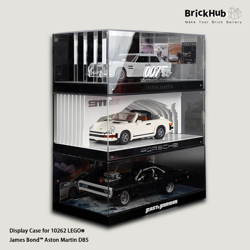 Premium】Display Case For 10262 LEGO® James Bond™ Aston Martin DB5