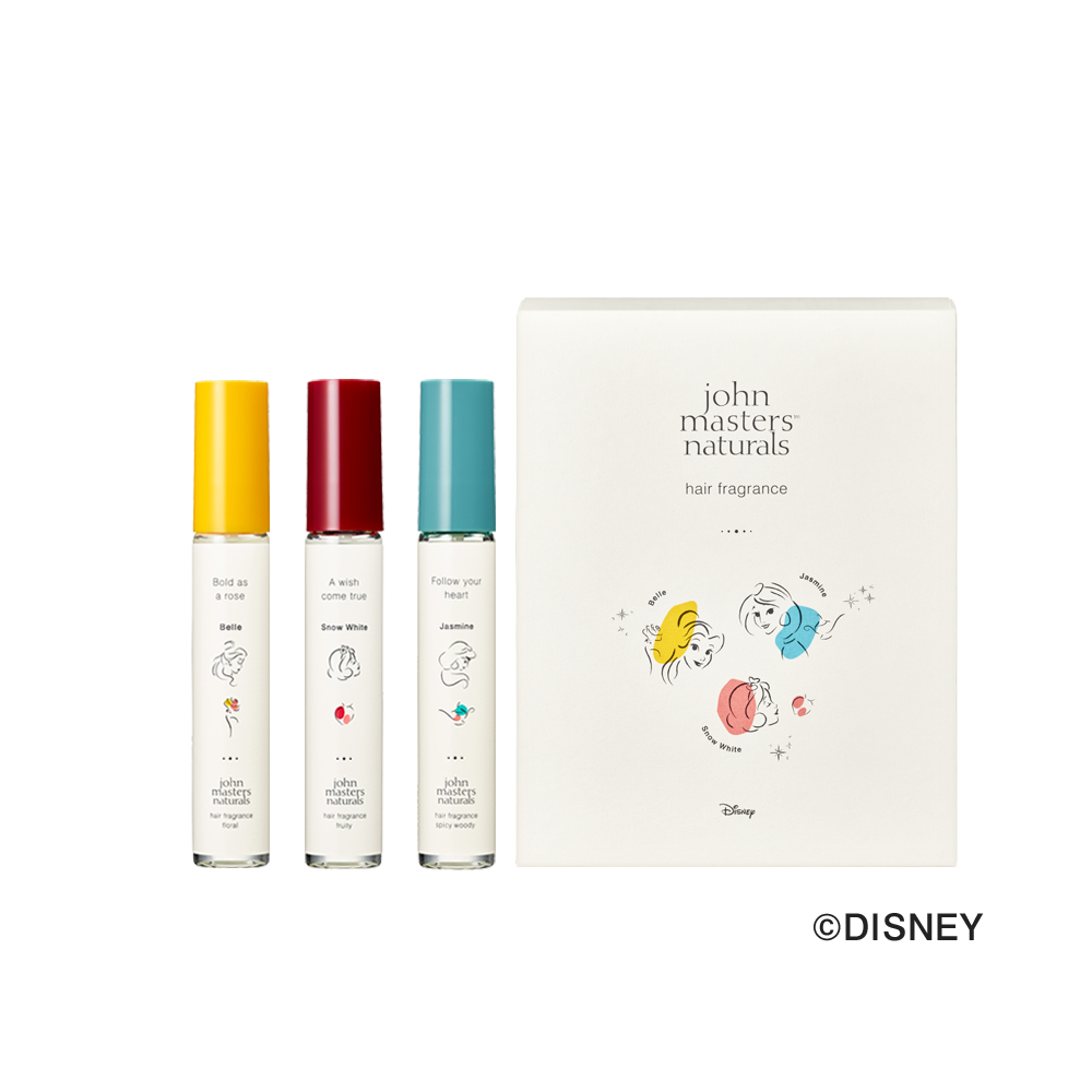 ヘアフレグランス3本セット＜プリンセス限定デザイン＞ – ジョン