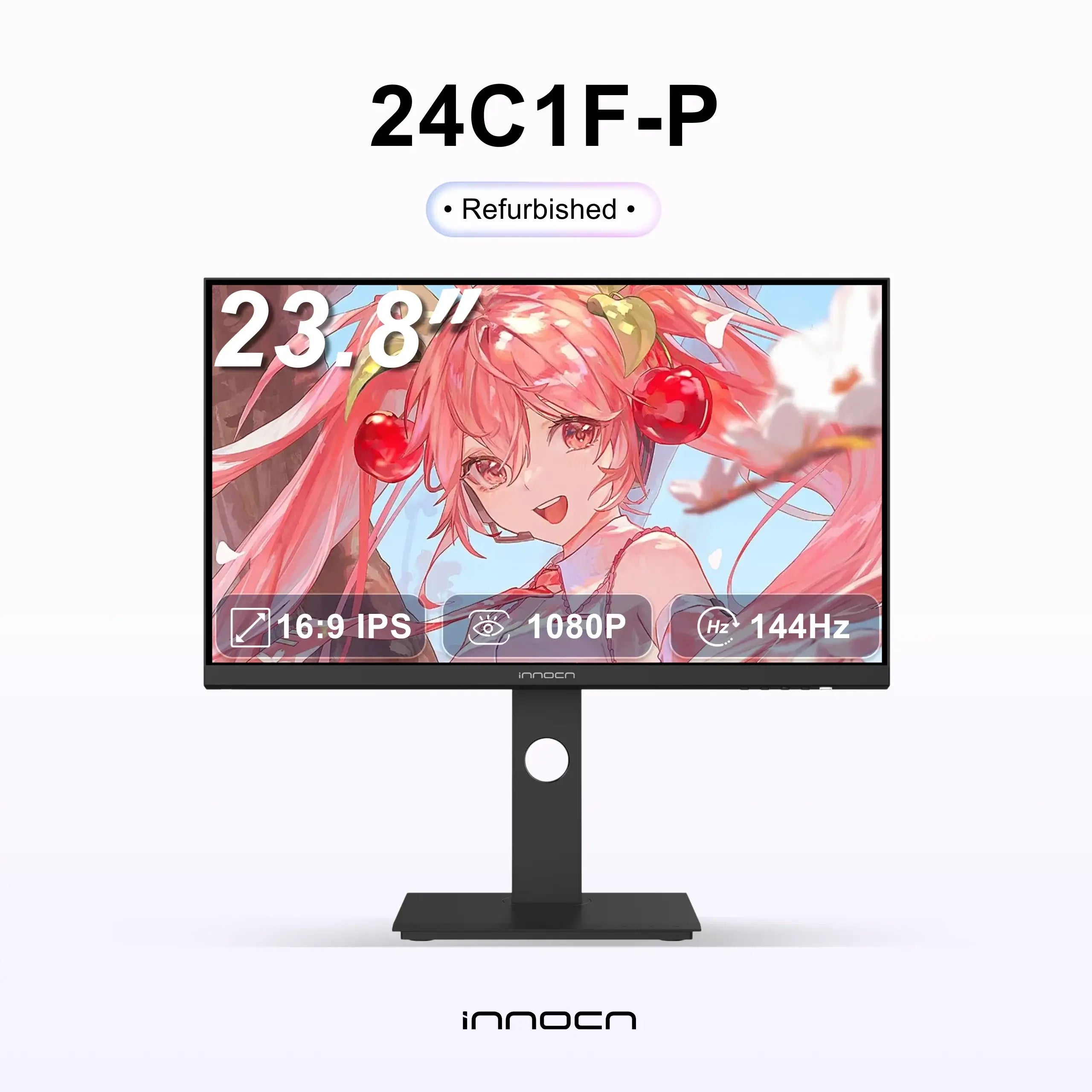整備品 | INNOCN 24インチ 1080P 144Hz IPS オフィスモニター | 24C1F