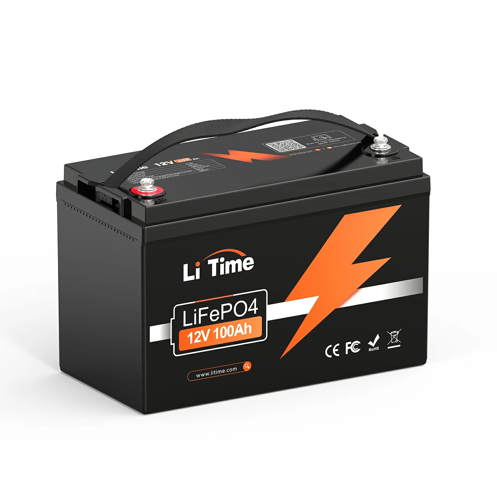 LiTime 12V100Ahリン酸鉄リチウムイオンバッテリー | LiFePO4 – LiTime-JP
