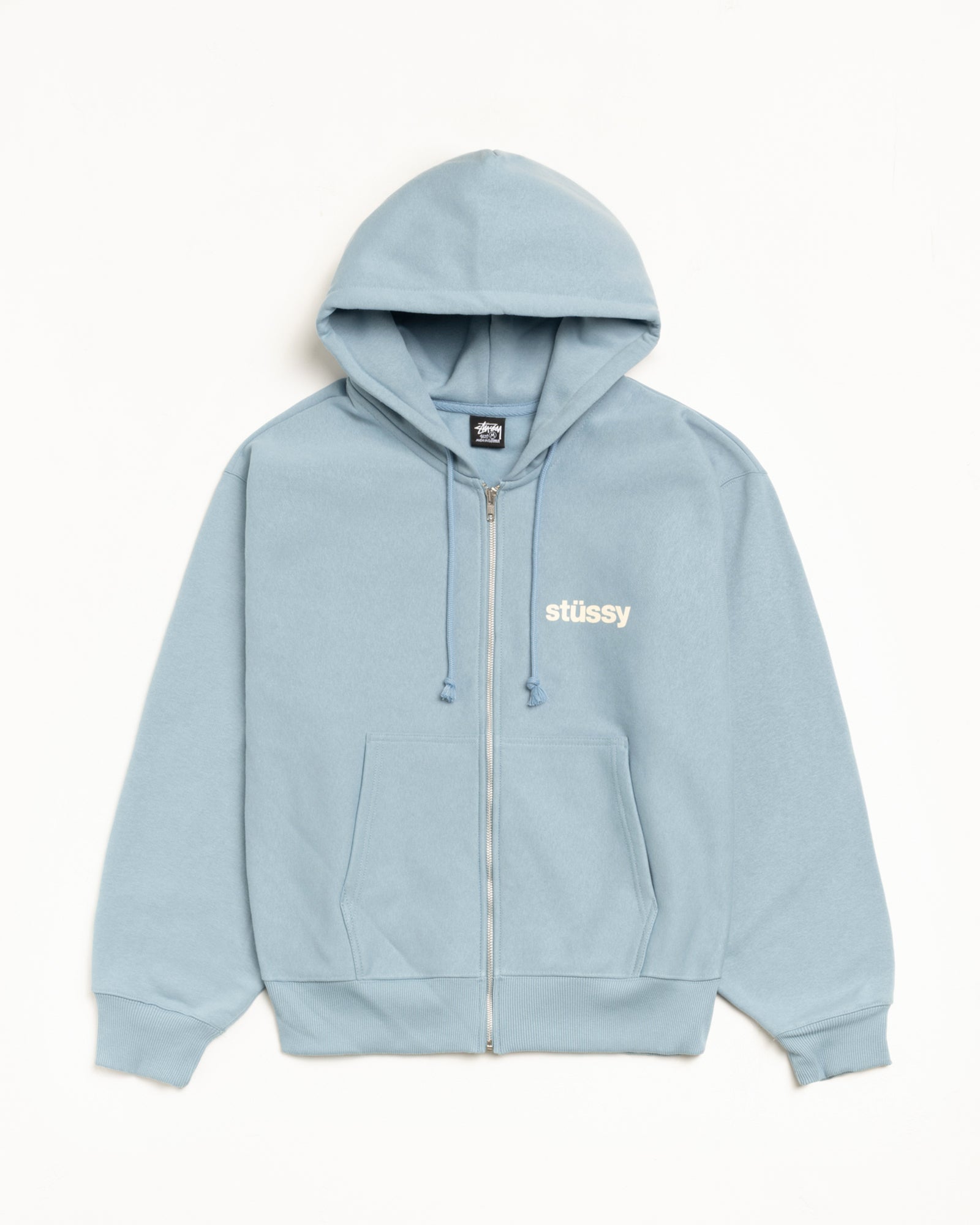 Built Tough Zip Hoodie – Slate | Sweats | Stüssy Japan