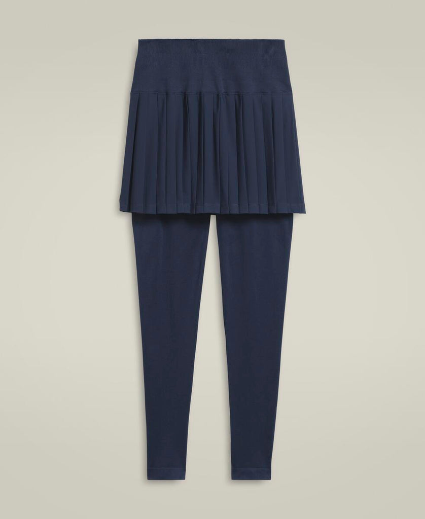 ミッドタウン テニス スコート タイツ - クラシックネイビー by Wilson