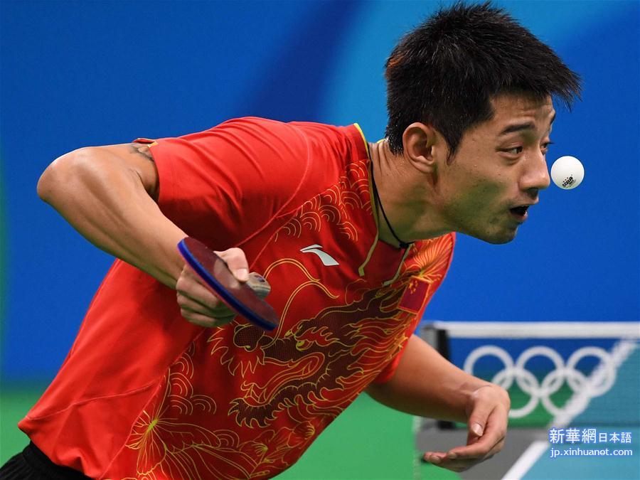 卓球——張継科選手が男子シングルス決勝に進出_新華網日本語