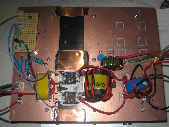 ハム三昧 : 7MHz 200Wリニアアンプ 2