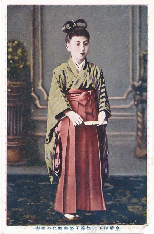 雅やかな十二単の世界〜貞明皇后: 雪姉ちゃんは目のふちが気になる