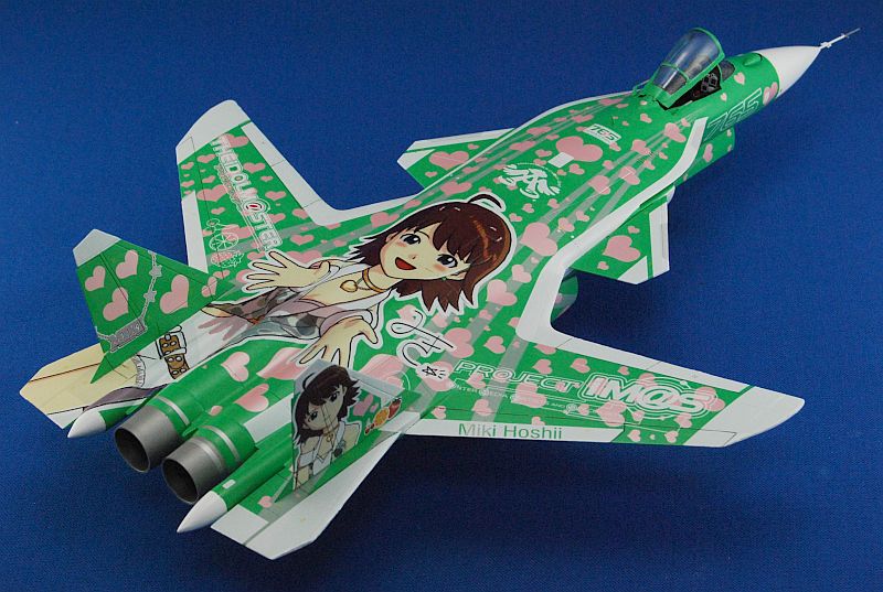 ハセガワ[ズベズダ]1/72 Su-47ベールクト(アイドルマスター星井美希