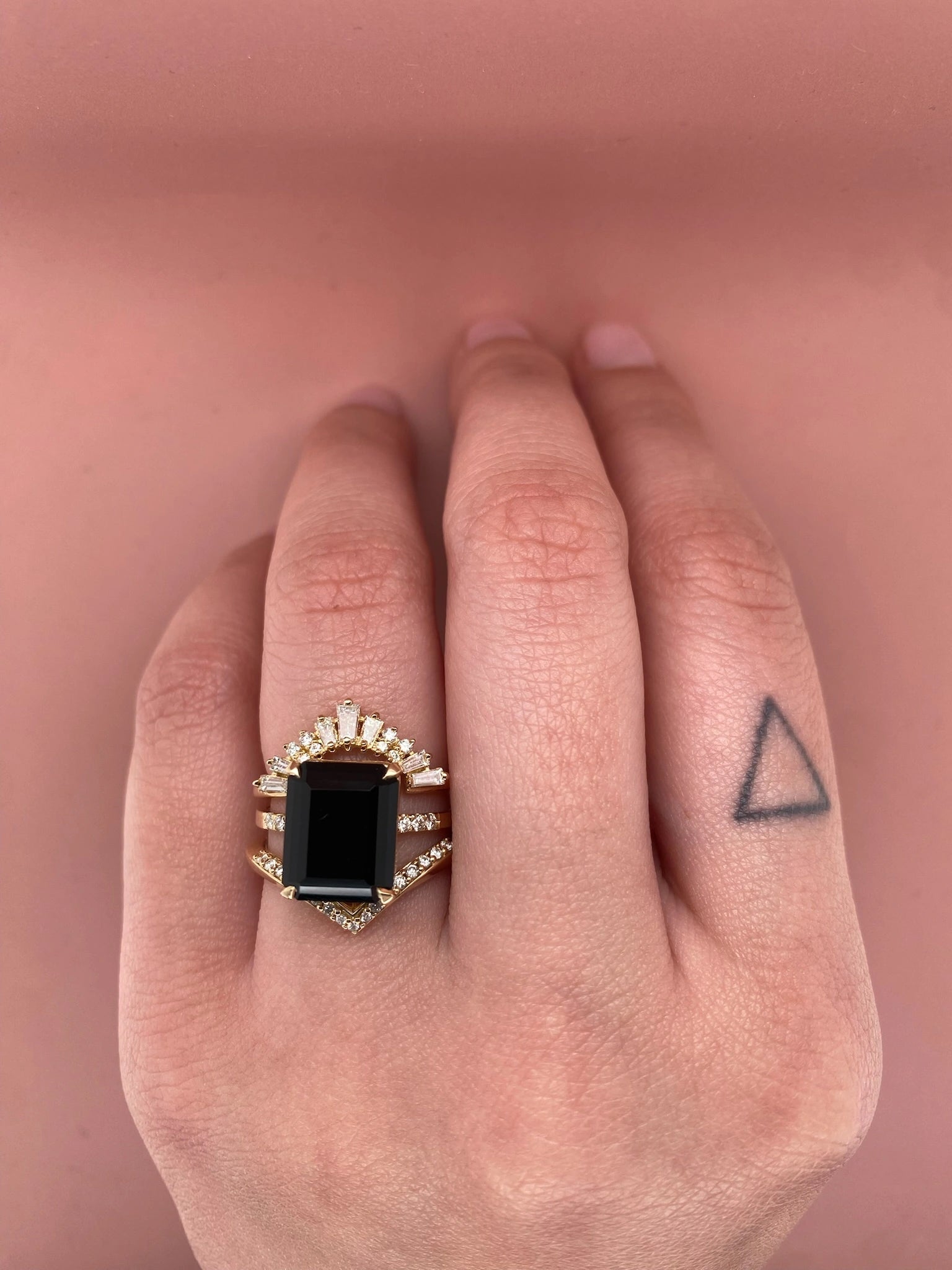 Onyx Ring by Kasia Jewelry