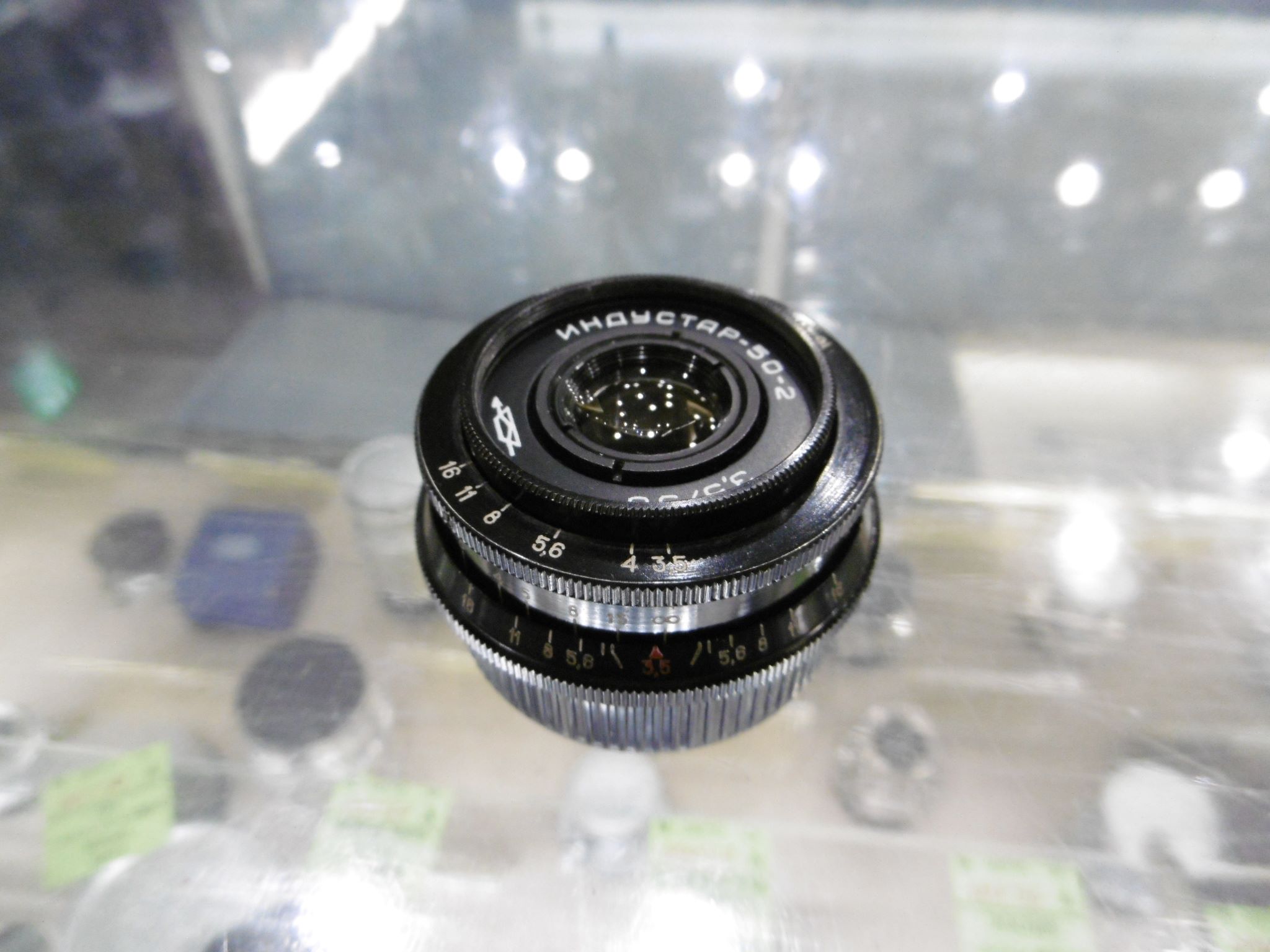 M42マウント・パンケーキレンズ「インダスター 50/3.5」