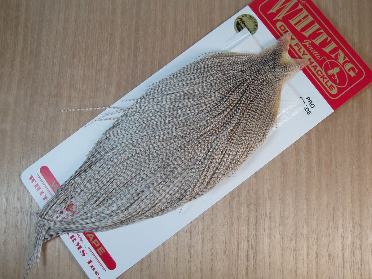 METZ グリズリー ハックルケープ 未使用。 ミッジから、ドライ