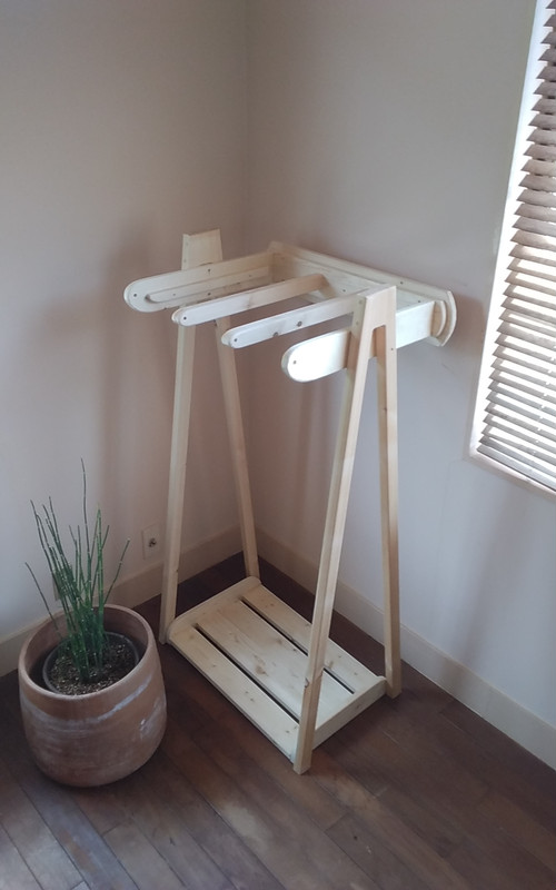 ショートボードラック3本用 - 喜亜工房