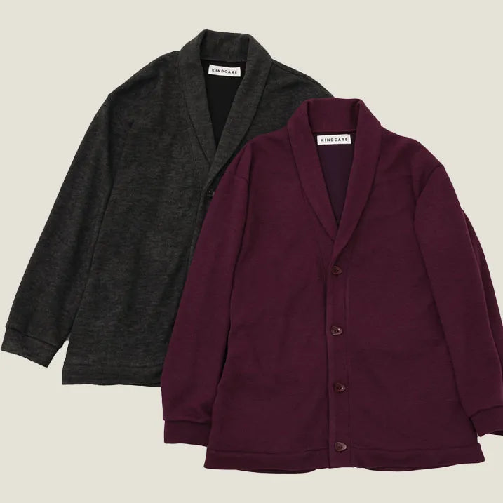 抗菌防臭加工・洗える】ショールカラーカーディガン｜KINDCARE