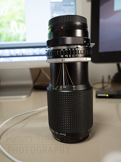 ニコンレンズシリーズE 75-150mm F3.5: 50 yards film