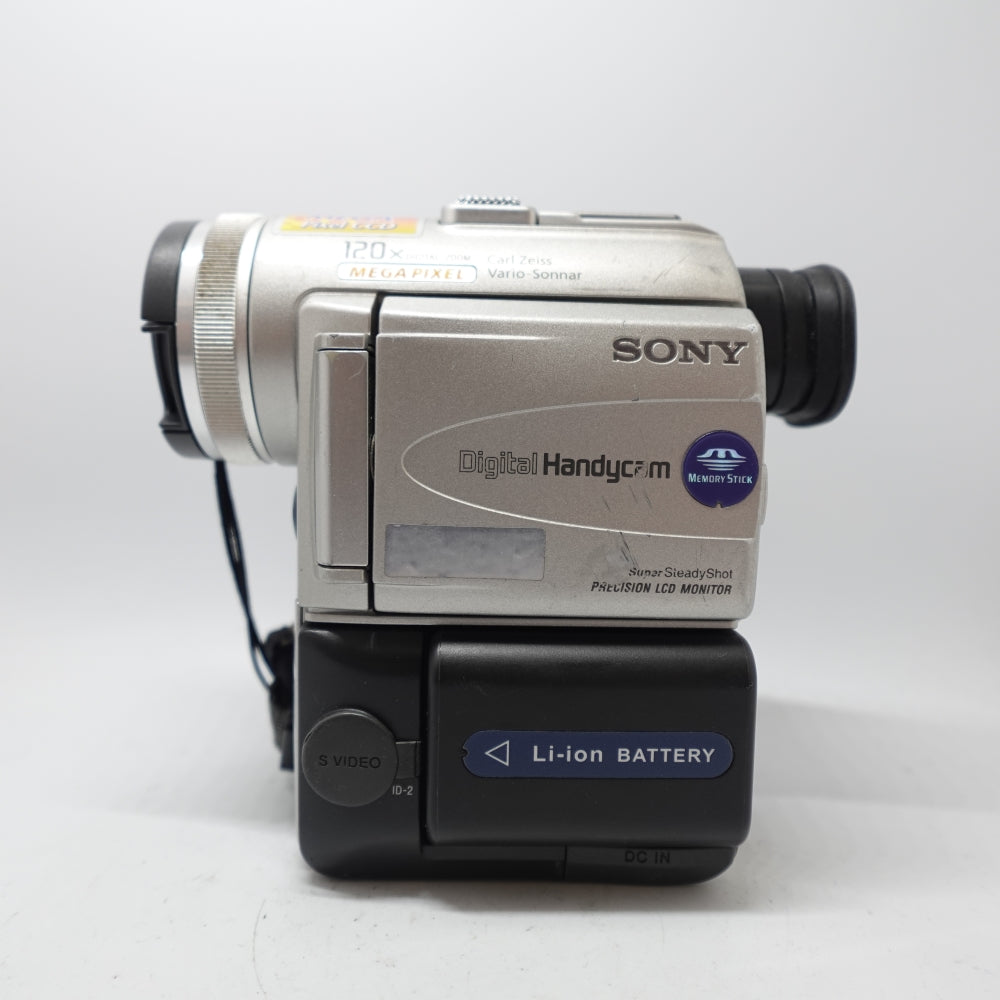 Used Sony Digital Handycam DCR-PC100 Mini DV Camcorder | Grey | U7