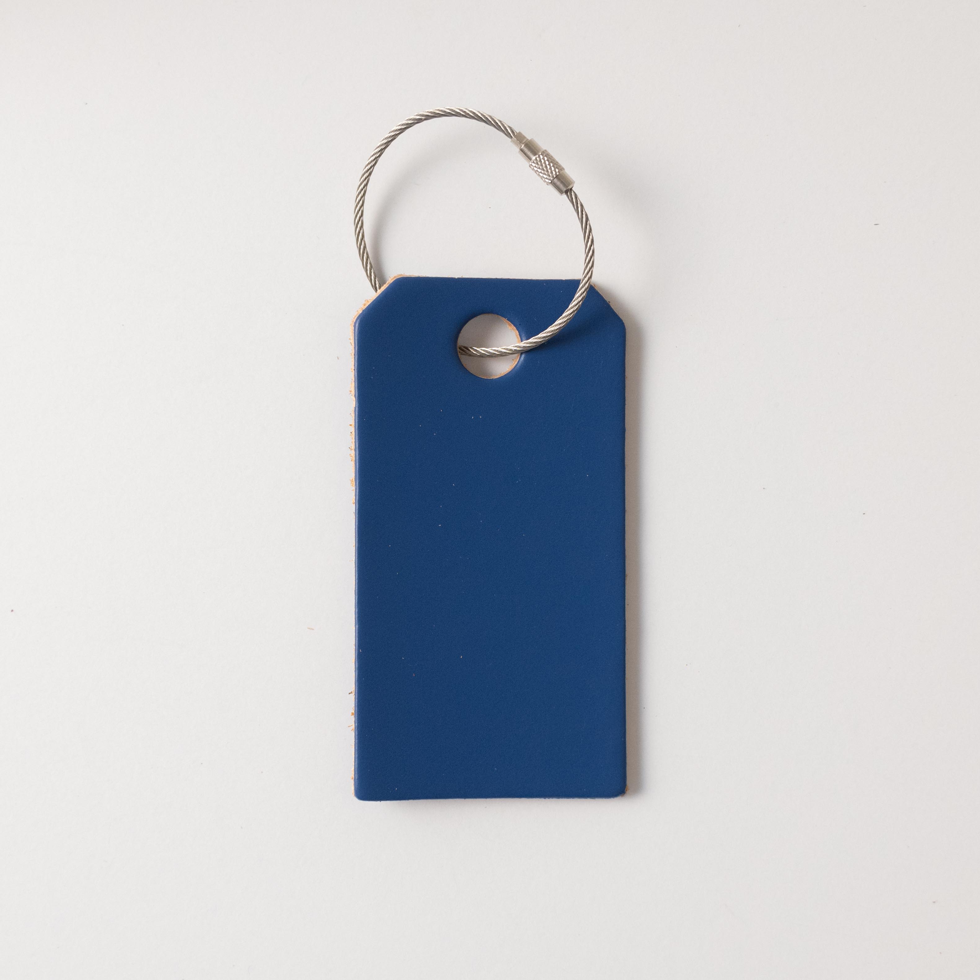 Luggage Tags: Leather Tag | custom luggage tag made by KMM & Co.