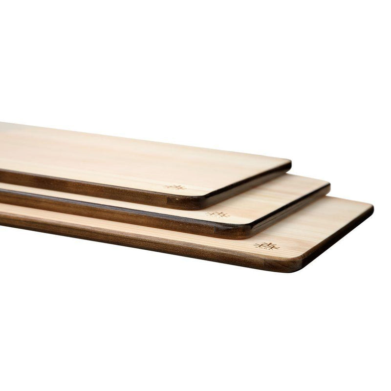 FSC認証桧まな板M 漆(ブラウン) – kodaimokuty
