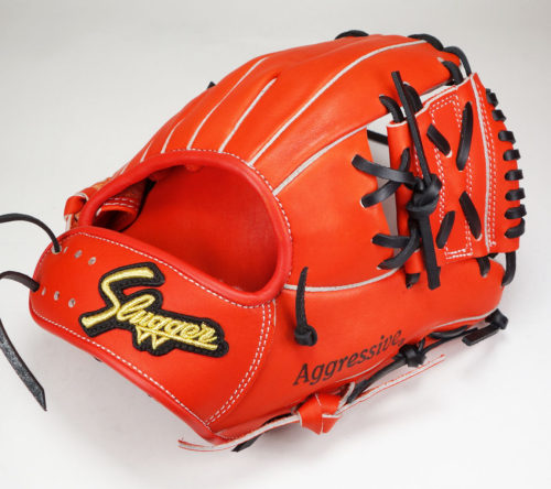 久保田スラッガー 硬式トレーニング グラブ LT19-GS4（Fオレンジ