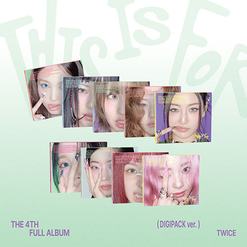 TWICE - THIS IS FOR [4th Album - Digipack Ver.] - K PLACE
