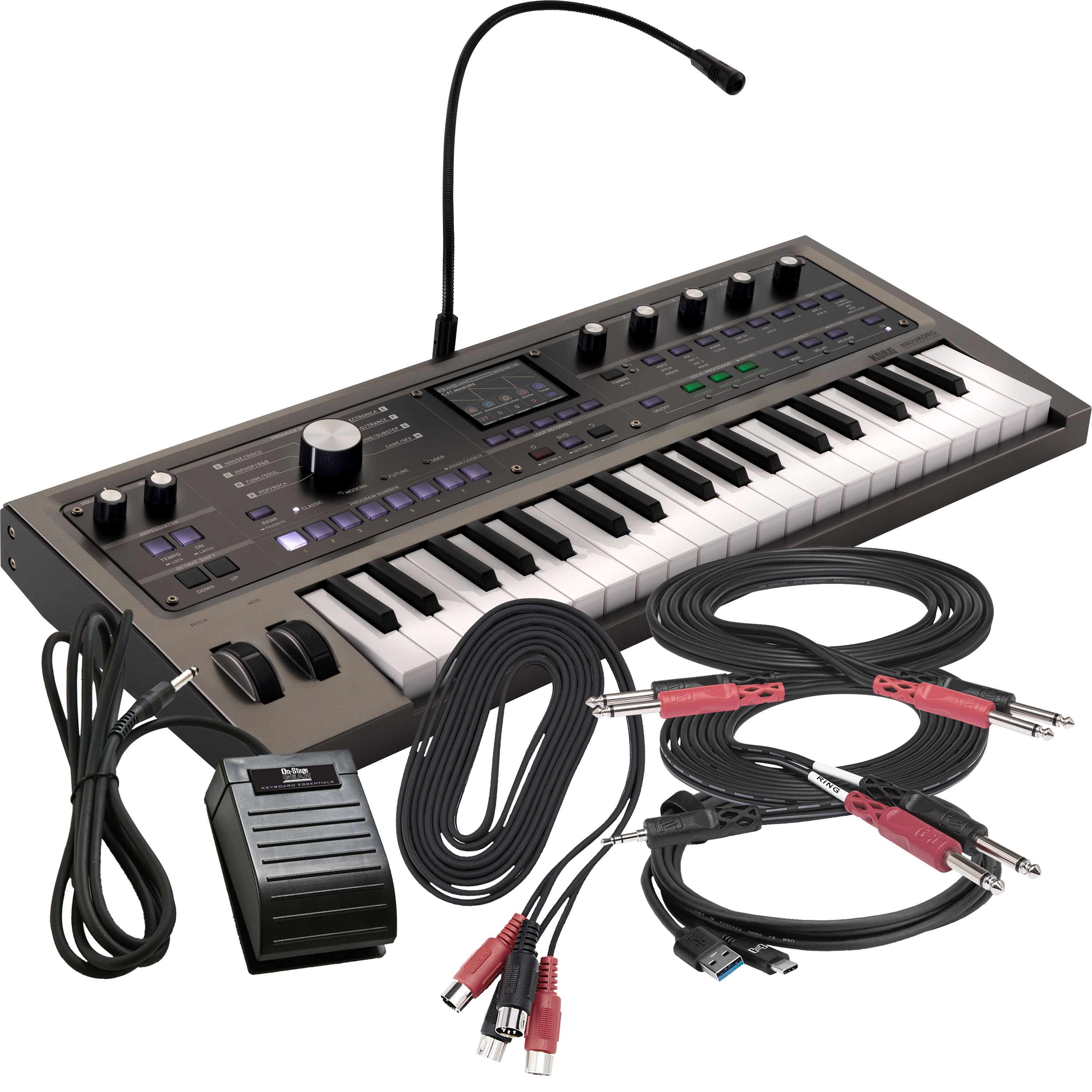 Korg MicroKorg2 Synthesizer/Vocoder CABLE KIT – Kraft Music