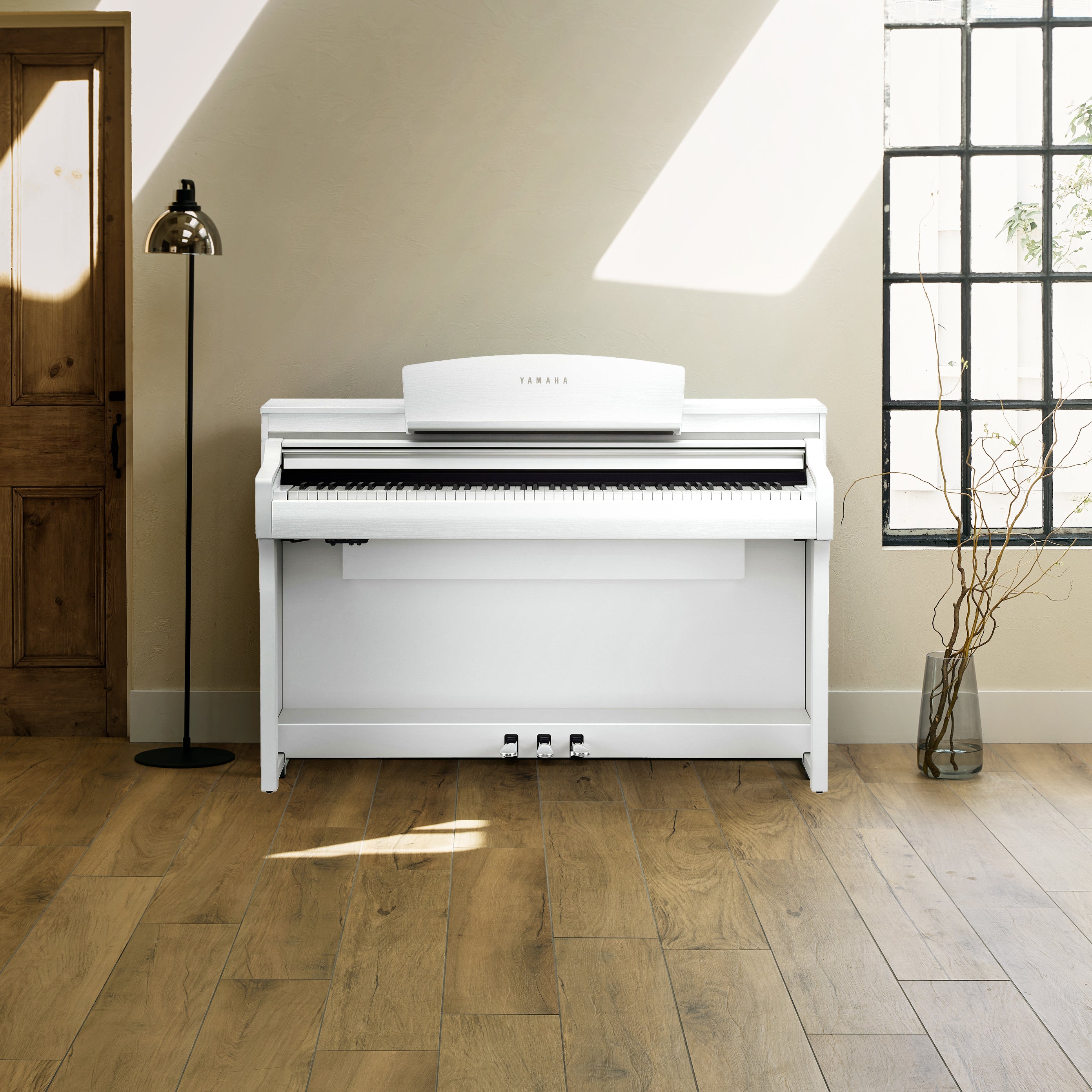 Yamaha Clavinova CSP-275 Digital Piano - Matte White – Kraft Music