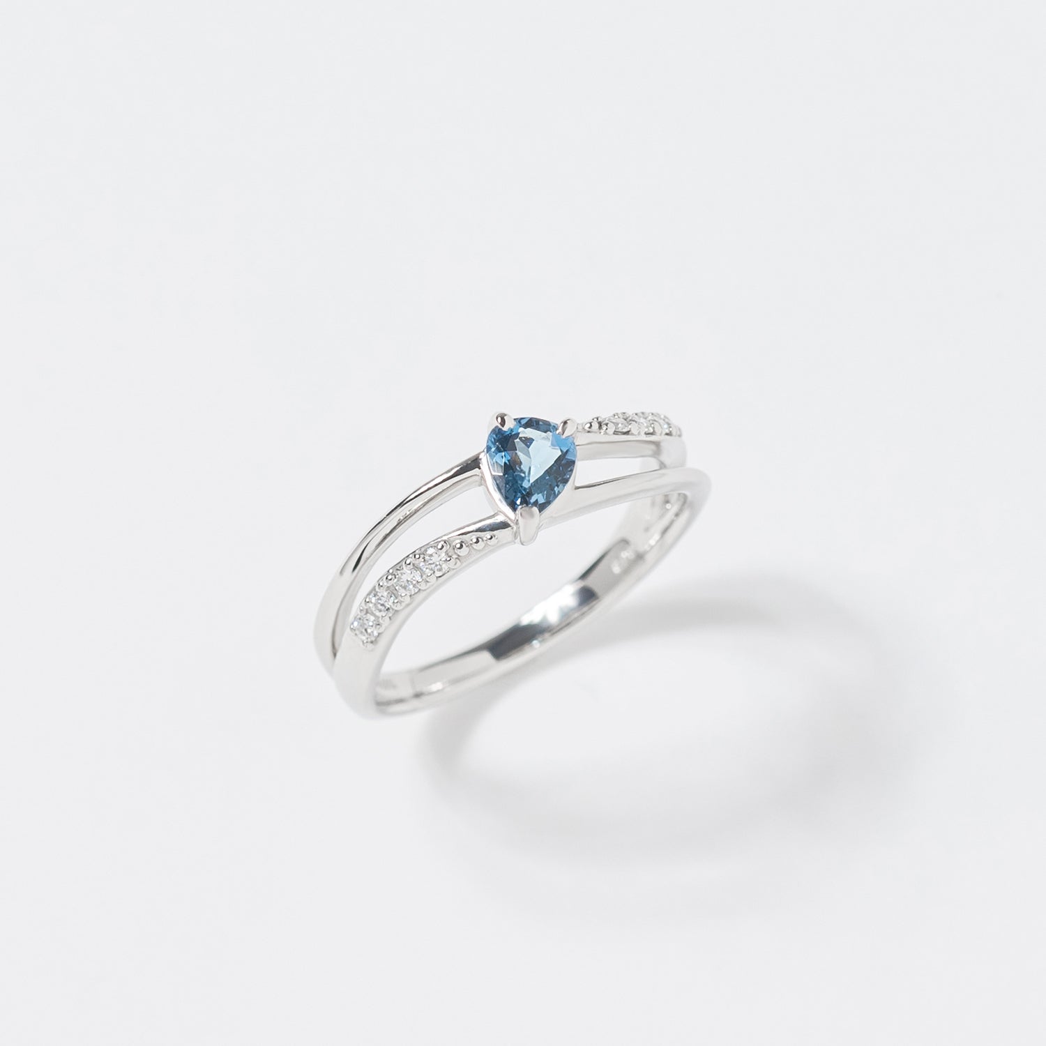 L&Co.(エルアンドコー)】リング｜PT アクアマリン リング | 96-2228