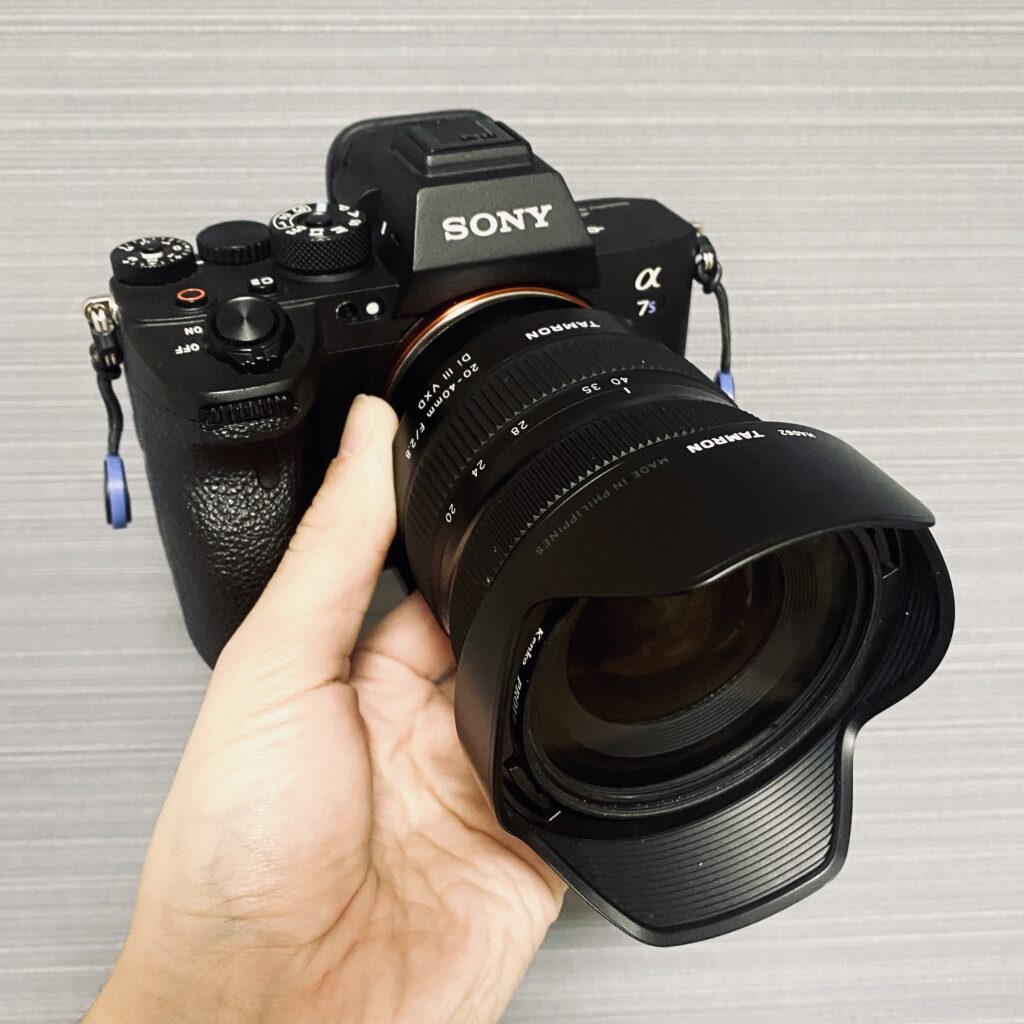 TAMRON】20-40mm F2.8 Di Ⅲ VXDレビュー！ワンオペYouTuberに最適な