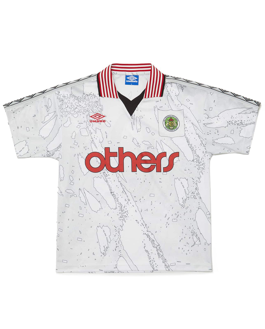 Bal/Umbro Soccer Jersey white – LOVE nagoya