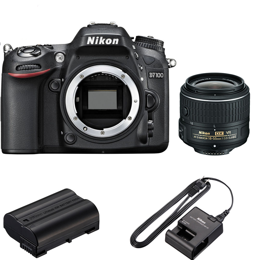 Nikon D7100 Camera with 18-55mm VR Lens (used) – Luck Tech Cameras