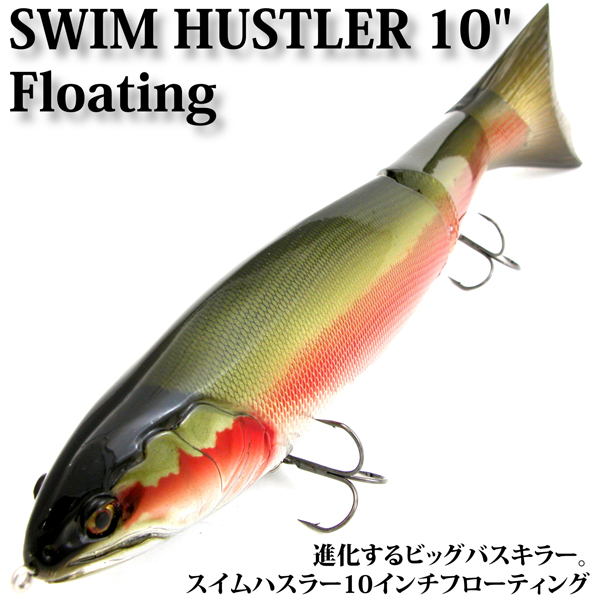 VAGABOND スイムハスラー10インチ フローティング – Lure-Fly.com