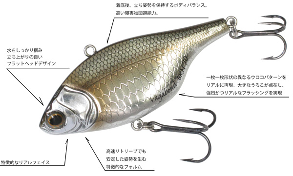 VAGABOND BKN70 ヴァガボンド BKN70 – Lure-Fly.com