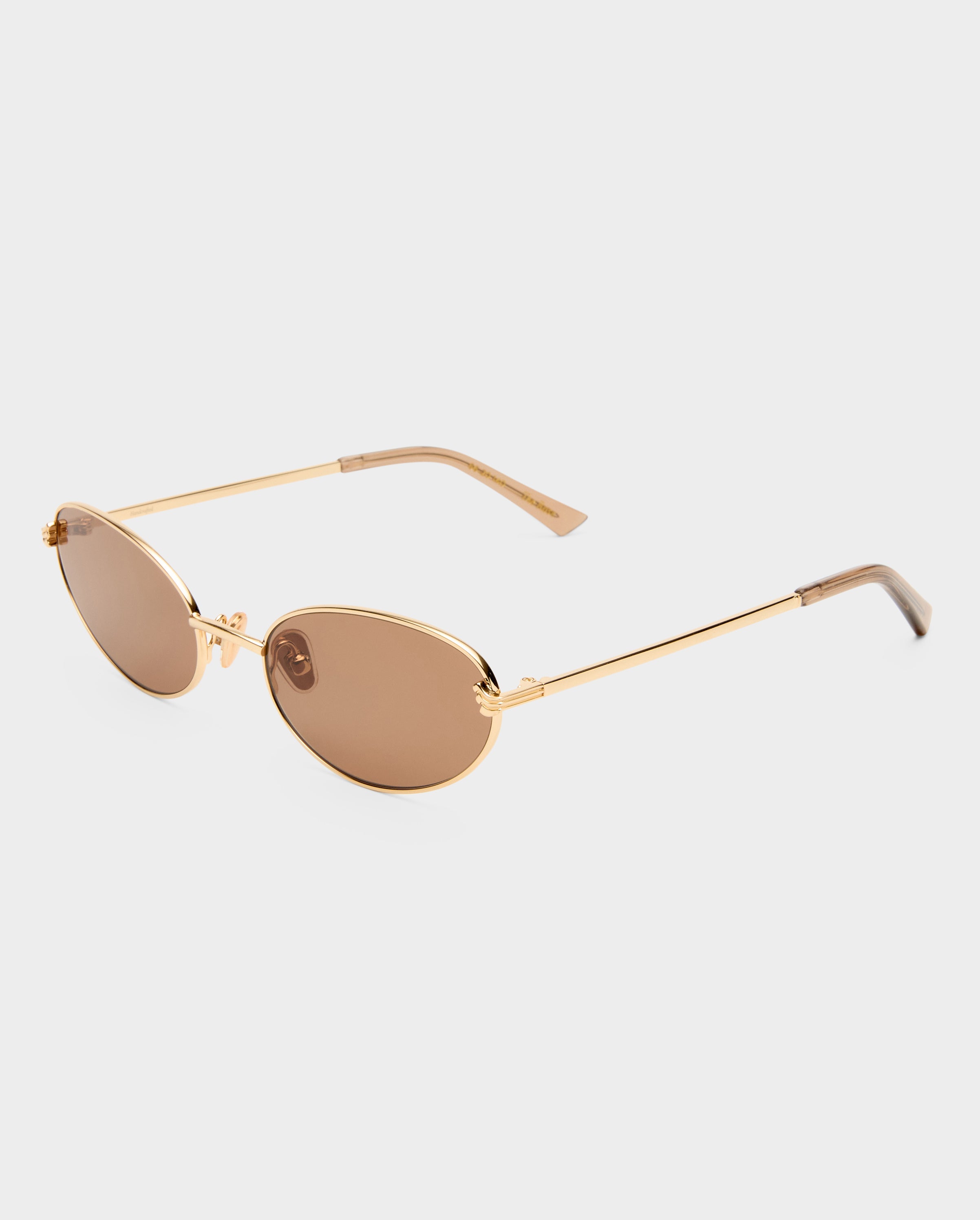 The Rose Gold Female Cat-Eye Sunglasses | Luv Lou