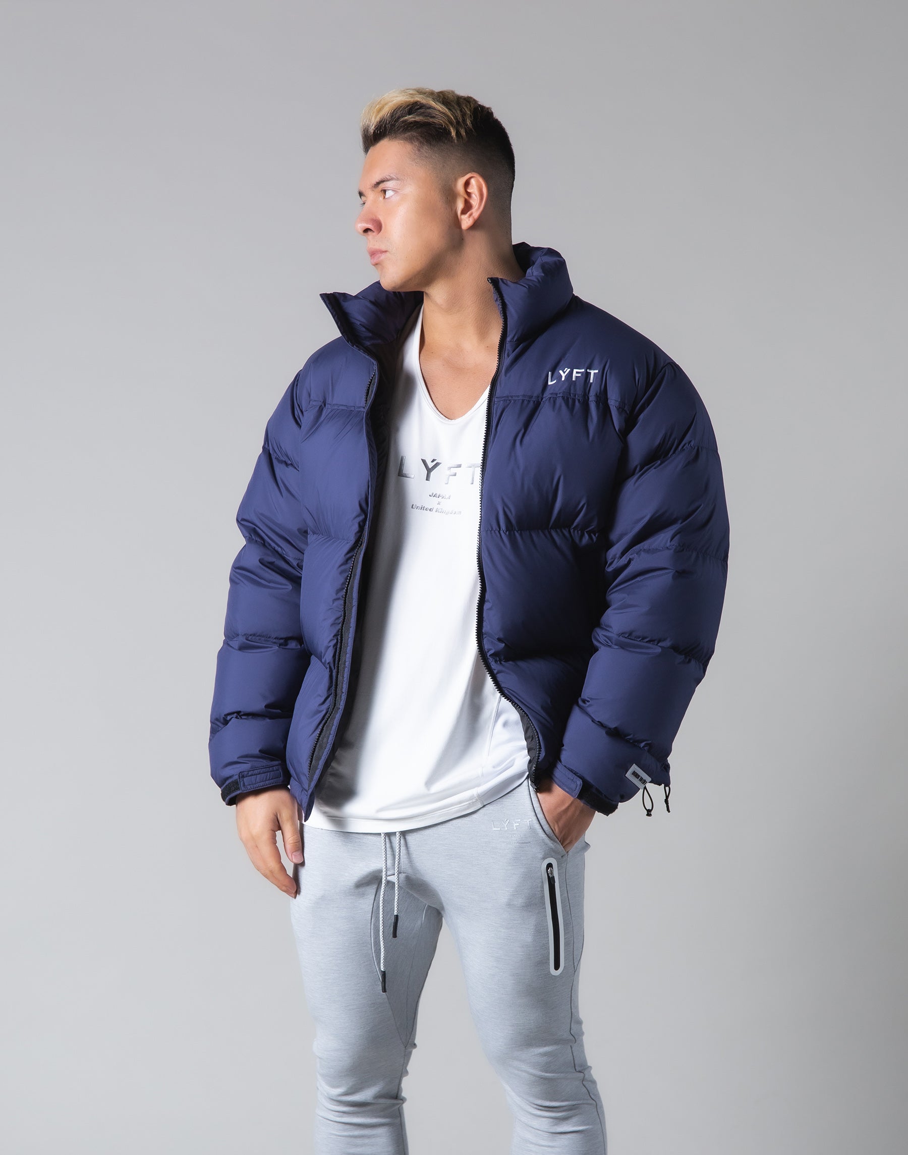LÝFT Genuine Down Jacket - 90:10 - Navy