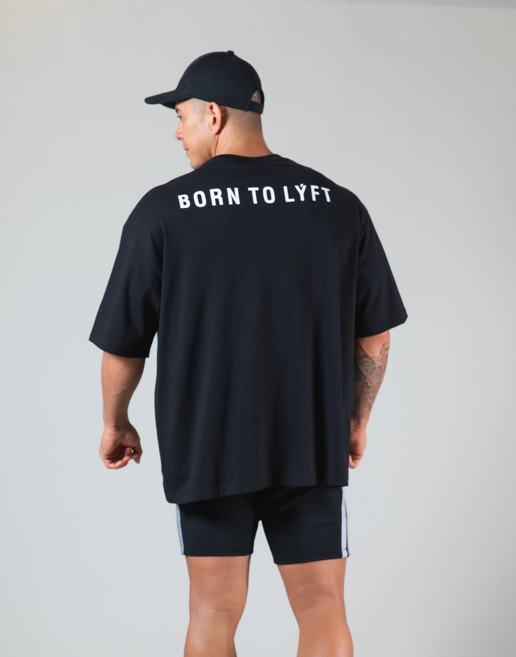 Born To LYFT Back Print Big T-Shirt 
