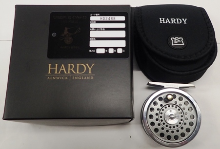 HARDY（ハーディ フライリール）、マーキスLWT#4を左右方向チェンジ