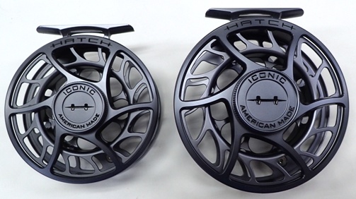 HATCH（ハッチ フライリール）、アイコニックはグレイ/ブラックが渋い