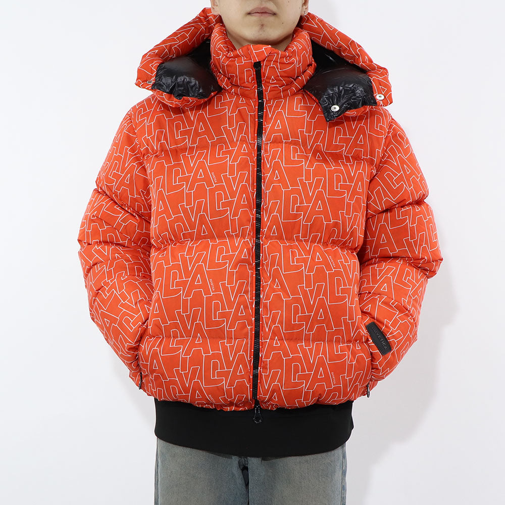 DUVETICA ダウンウェア オレンジ ブラック ダウンジャケット VUDJ01116